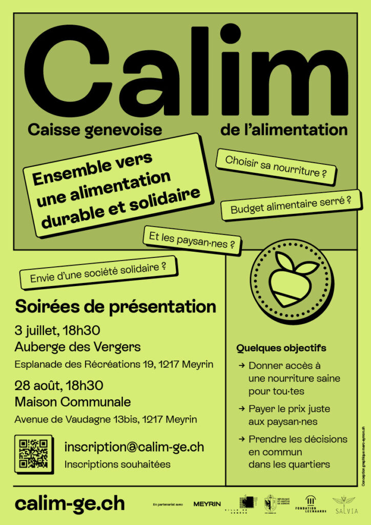Flyer, soirée à Meyrin