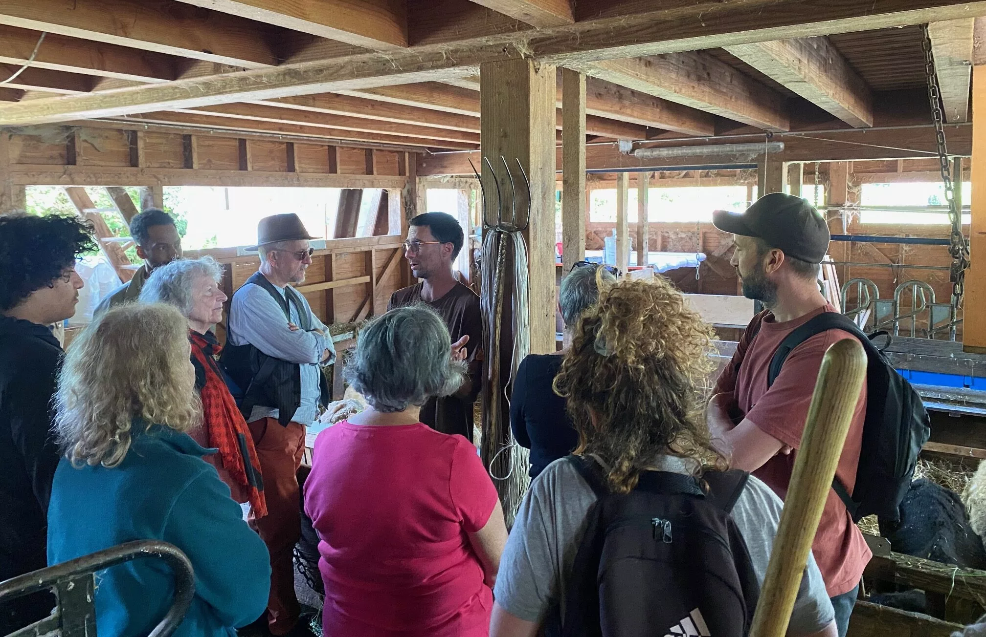 Visite de la Ferme des Verpillères, Choulex (juin 2024)